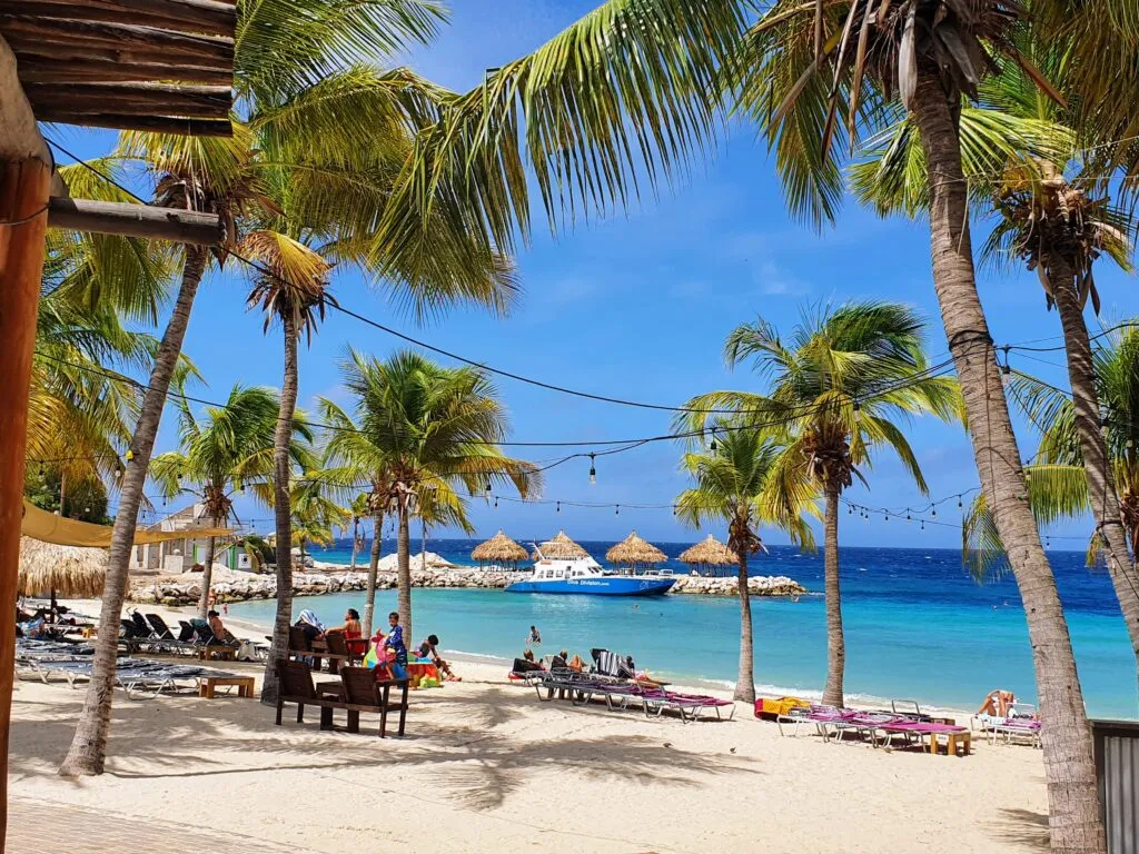 Blue Bay Beach in Curacao